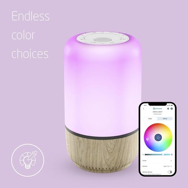 Autokreslini.lv | Light&Sound nomierinoša bērnu skaņas un gaismas naktslampa bilde #9