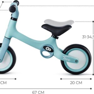 Kinderkraft TOVE skrejritenis bērniem krāsa Mint