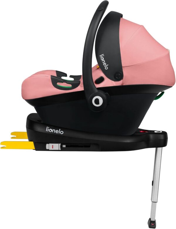 Autokreslini.lv | Astrid i-Size autokrēsliņš 40-87cm krāsa Pink Coral + Astrid Isofix bāze bilde #13