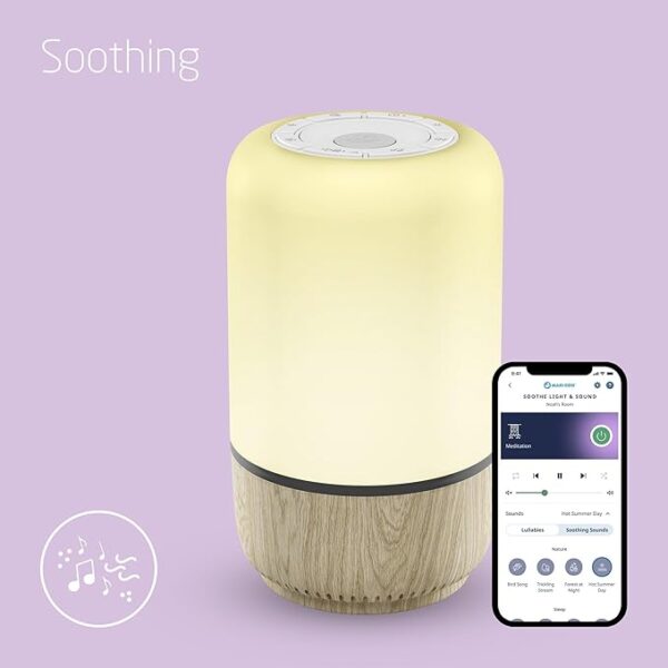 Autokreslini.lv | Light&Sound nomierinoša bērnu skaņas un gaismas naktslampa bilde #3