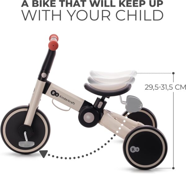 Autokreslini.lv | 4Trike salokāms skrejritenis 3in1 bērniem no 1-5gadiem krāsa Silver bilde #23