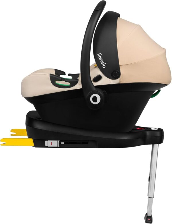 Autokreslini.lv | Astrid i-Size autokrēsliņš 40-87cm krāsa Beige Sand + Astrid Isofix bāze bilde #3