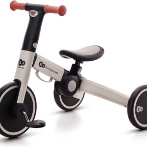 Kinderkraft 4Trike salokāms skrejritenis 3in1 bērniem no 1-5gadiem krāsa Silver