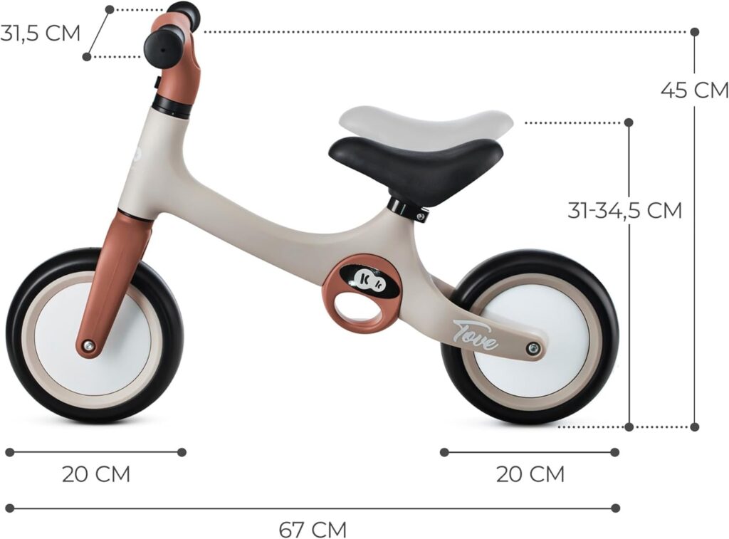 Kinderkraft TOVE skrejritenis bērniem krāsa Desert Beige