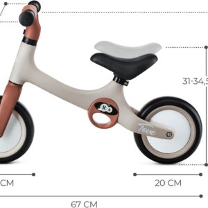 Kinderkraft TOVE skrejritenis bērniem krāsa Desert Beige
