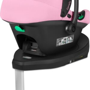Lionelo Astrid i-Size autokrēsliņš mazuļiem 40-87cm krāsa Pink Coral + Astrid Plus rotējoša Isofix bāze