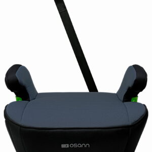 Osann Junior Isofix i-Size auto paliktnis ar jostu Gurtfix bērniem 126-150cm krāsa Nero