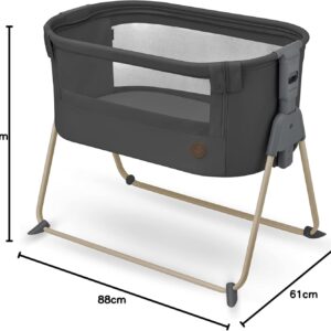 Maxi Cosi TORI AIR mazuļu gultiņa krāsa BEYOND GRAPHITE