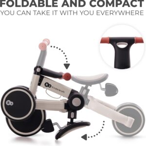 Kinderkraft 4Trike salokāms skrejritenis 3in1 bērniem no 1-5gadiem krāsa Silver