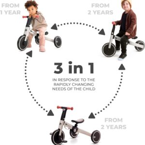 Kinderkraft 4Trike salokāms skrejritenis 3in1 bērniem no 1-5gadiem