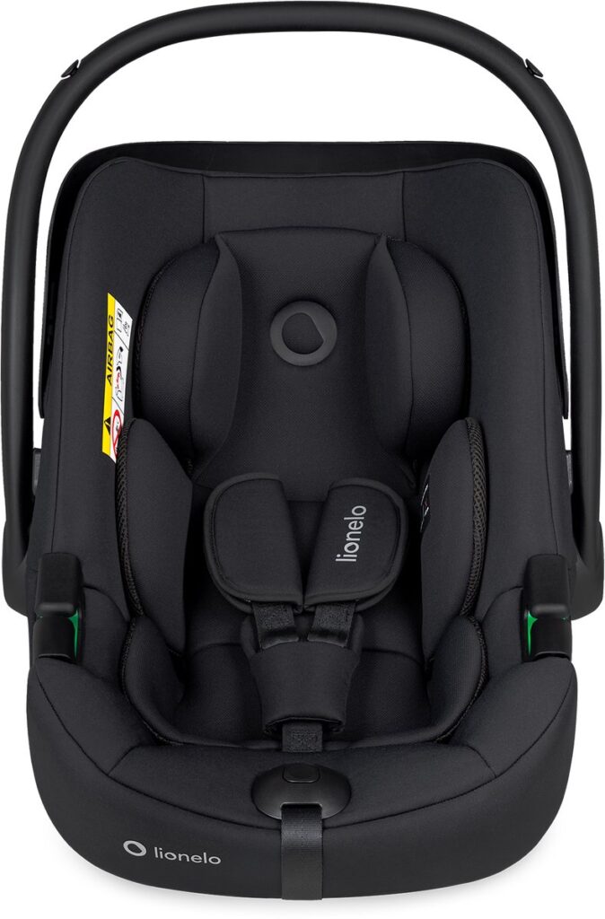 Lionelo Astrid i-Size autokrēsliņš mazuļiem 40-87cm krāsa Black Onyx + Astrid Plus rotējoša Isofix bāze