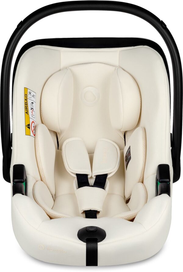 Autokreslini.lv | Astrid i-Size autokrēsliņš 40-87cm krāsa Beige Cream + Astrid Isofix bāze bilde #7