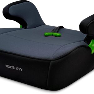 Osann Junior Isofix i-Size auto paliktnis ar jostu Gurtfix bērniem 126-150cm krāsa Nero