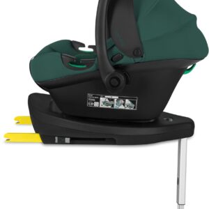 Lionelo Astrid i-Size autokrēsliņš mazuļiem 40-87cm krāsa Green Forest + Astrid Plus rotējoša Isofix bāze