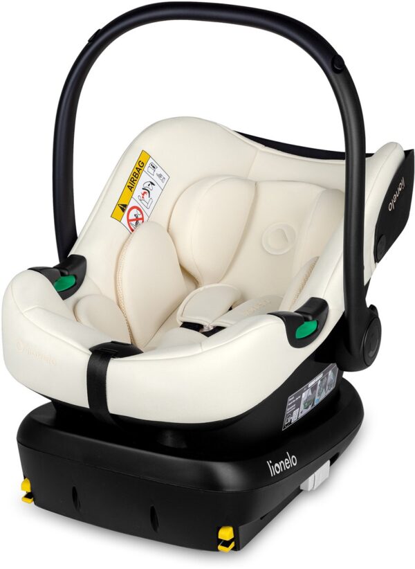 Autokreslini.lv | Astrid i-Size autokrēsliņš 40-87cm krāsa Beige Cream + Astrid Isofix bāze bilde #17