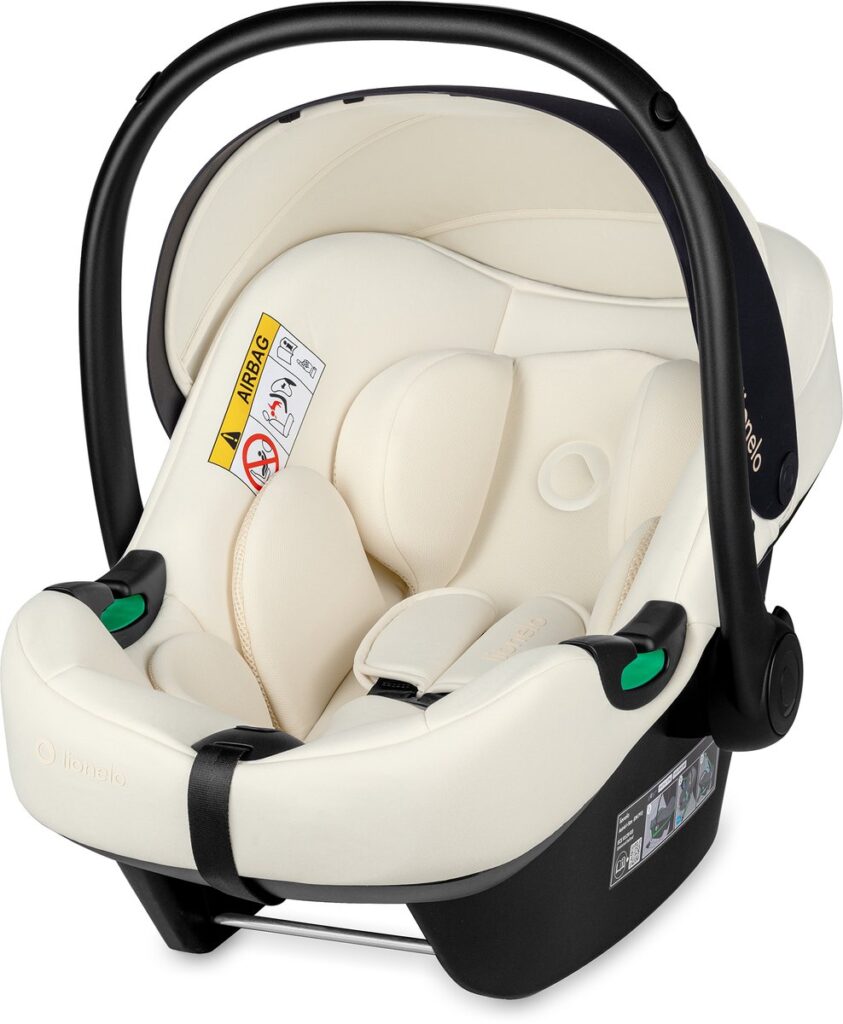 Lionelo Astrid i-Size autokrēsliņš mazuļiem 40-87cm krāsa Beige Cream