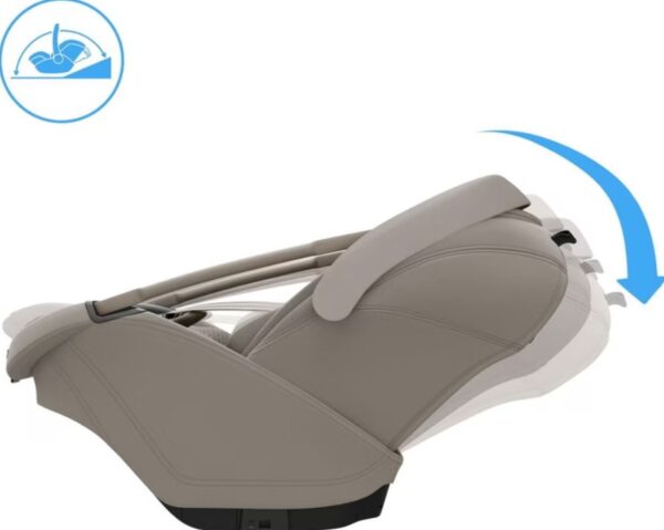 Autokreslini.lv | Coral Slide Pro autokrēsliņš mazuļiem 45-87cm krāsa Sapphire Sand +FamilyFix Slide Pro Isofix bāze bilde #13