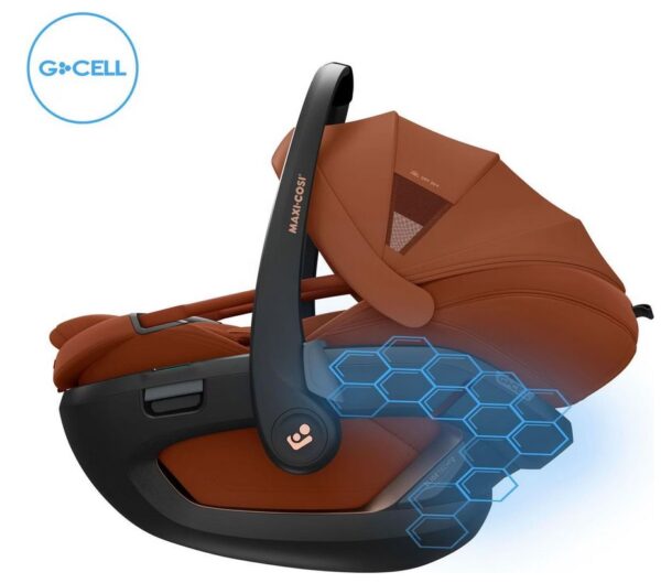 Autokreslini.lv | Coral Slide Pro autokrēsliņš mazuļiem 45-87cm krāsa Copper Terra +FamilyFix Slide Pro Isofix bāze bilde #15