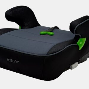 Osann Junior Isofix i-Size auto paliktnis ar jostu Gurtfix bērniem 126-150cm krāsa Pixel Black
