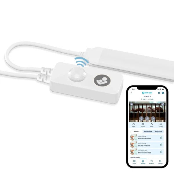 Autokreslini.lv | Glow Crib Light viedais apgaismojums zem bērnu gultiņas Wi-Fi bilde #1