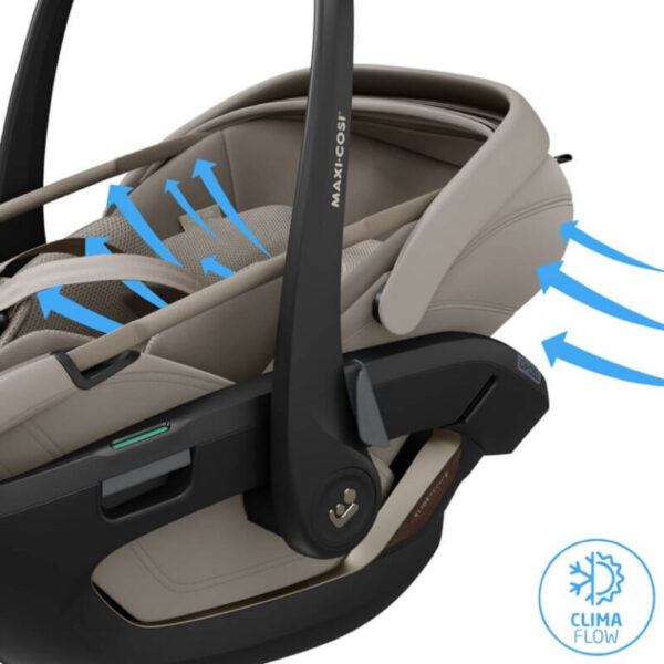 Autokreslini.lv | Coral Slide Pro autokrēsliņš mazuļiem 45-87cm krāsa Sapphire Sand +FamilyFix Slide Pro Isofix bāze bilde #21