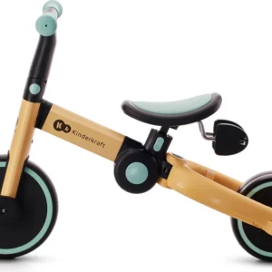 Kinderkraft 4Trike salokāms skrejritenis 3in1 bērniem no 1-5gadiem krāsa Sunflower Yellow