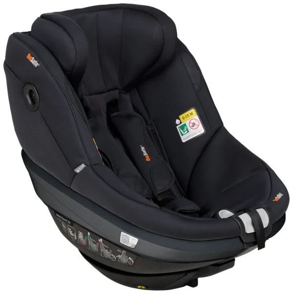 Autokreslini.lv | Beyond2 360 autokrēsliņa sēžamā daļa 61-125cm krāsa Black SoftBreeze bilde #1