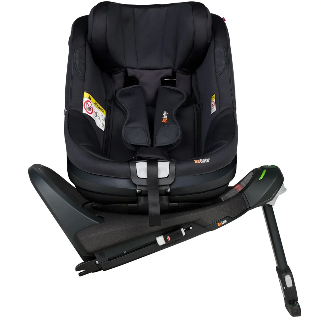 BeSafe Beyond2 360 autokrēsliņa sēžamā daļa 61-125cm krāsa Black SoftBreeze