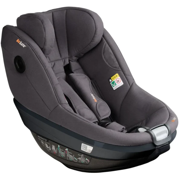 Autokreslini.lv | Beyond2 360 autokrēsliņa sēžamā daļa 61-125cm krāsa Dark Grey Melange bilde #1