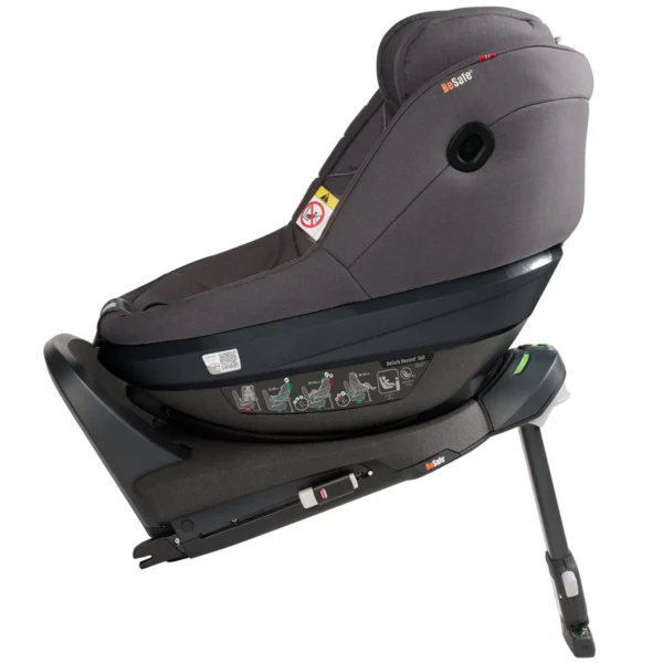 Autokreslini.lv | Beyond2 360 autokrēsliņa sēžamā daļa 61-125cm krāsa Dark Grey Melange bilde #5