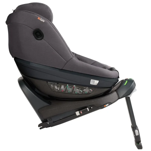 Autokreslini.lv | Beyond2 360 autokrēsliņa sēžamā daļa 61-125cm krāsa Dark Grey Melange bilde #7