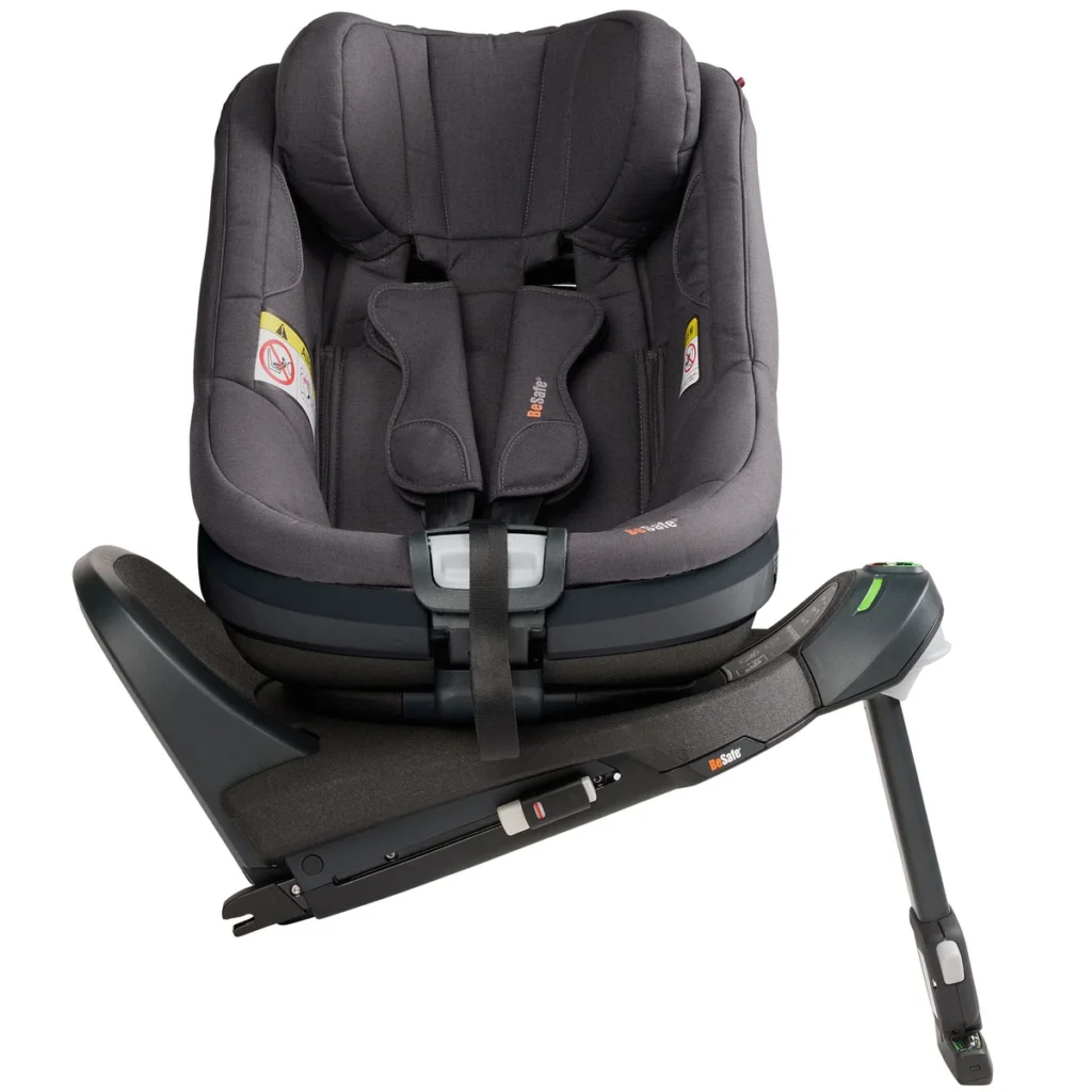 BeSafe Beyond2 360 autokrēsliņa sēžamā daļa 61-125cm krāsa Dark Grey Melange