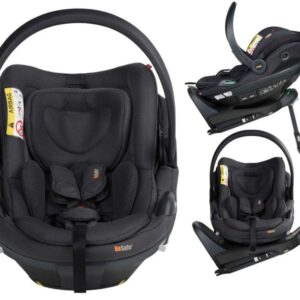 BeSafe GO Beyond 2 mazuļu autokrēsliņš 40-87cm krāsa Anthracite Mesh + Beyond Isofix bāze