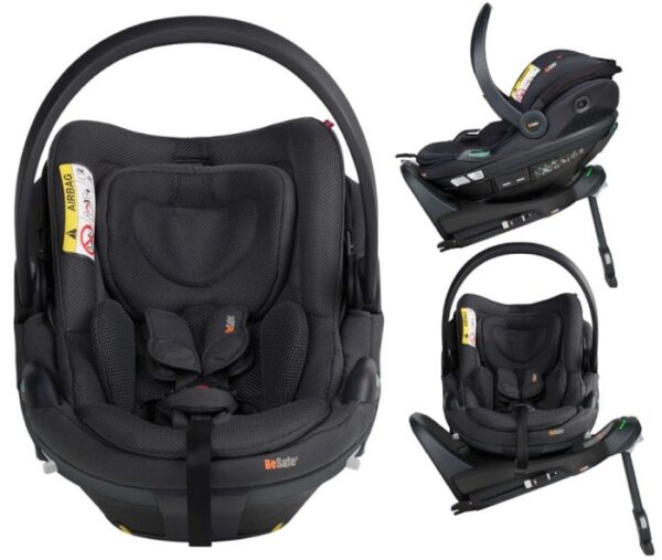Autokreslini.lv | GO Beyond 2 mazuļu autokrēsliņš 40-87cm krāsa Anthracite Mesh + Beyond Isofix bāze bilde #1