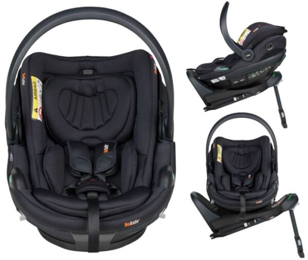 Autokreslini.lv | GO Beyond 2 mazuļu autokrēsliņš 40-87cm krāsa Black SoftBreeze + Beyond Isofix bāze bilde #1