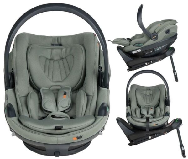 Autokreslini.lv | GO Beyond 2 mazuļu autokrēsliņš 40-87cm krāsa Meadow Green SoftBreeze + Beyond Isofix bāze bilde #1