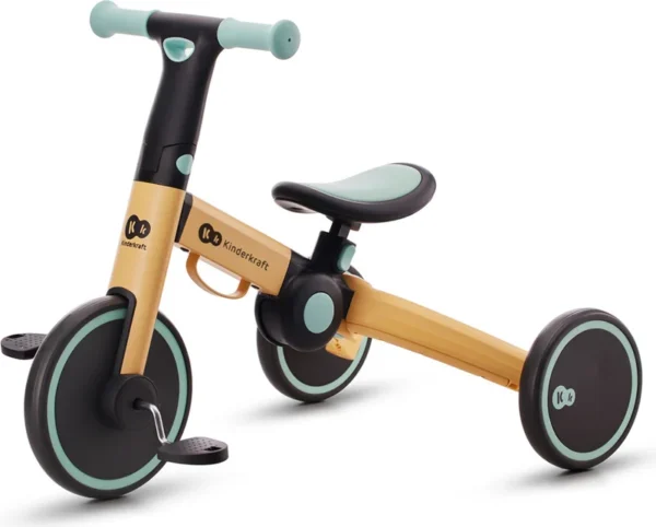 Autokreslini.lv | 4Trike salokāms skrejritenis 3in1 bērniem no 1-5gadiem krāsa Sunflower Yellow bilde #3