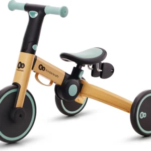 Kinderkraft 4Trike salokāms skrejritenis 3in1 bērniem no 1-5gadiem krāsa Sunflower Yellow