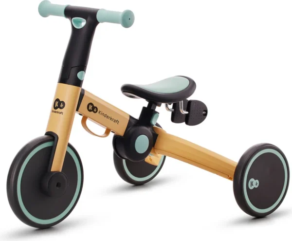 Autokreslini.lv | 4Trike salokāms skrejritenis 3in1 bērniem no 1-5gadiem krāsa Sunflower Yellow bilde #1