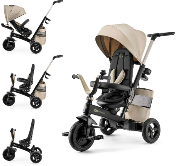 Autokreslini.lv | Easytwist stumjamais trīsritenis bērniem 5in1 krāsa Beige bilde #25