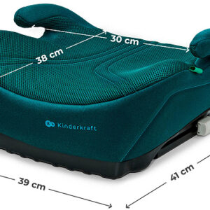 Kinderkraft I-Boost 2 PRO auto paliktnis bērniem 125-150cm krāsa Green