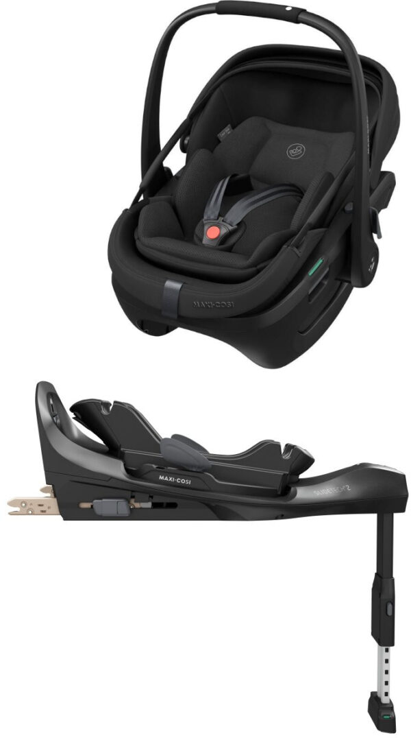 Autokreslini.lv | Coral Slide Pro autokrēsliņš mazuļiem 45-87cm krāsa Black Onyx +FamilyFix Slide Pro Isofix bāze bilde #3