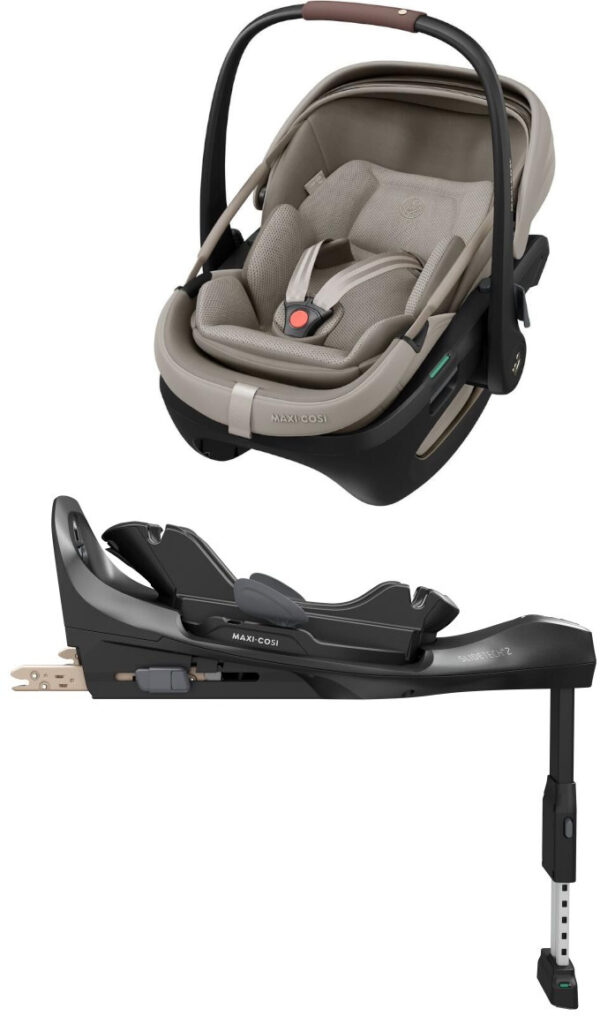 Autokreslini.lv | Coral Slide Pro autokrēsliņš mazuļiem 45-87cm krāsa Sapphire Sand +FamilyFix Slide Pro Isofix bāze bilde #3