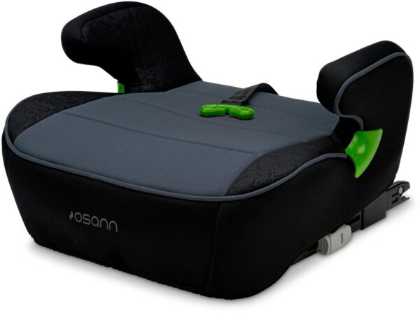 Autokreslini.lv | Junior Isofix i-Size auto paliktnis ar jostu Gurtfix bērniem 126-150cm krāsa Pixel Black bilde #1