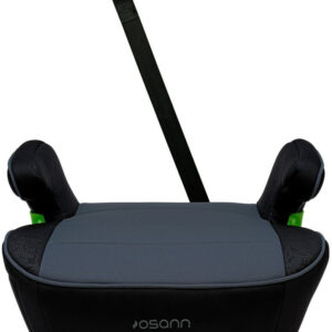 Osann Junior Isofix i-Size auto paliktnis ar jostu Gurtfix bērniem 126-150cm krāsa Pixel Black