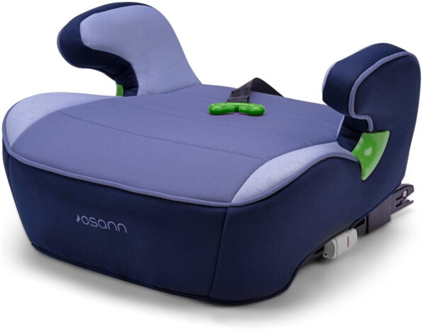 Osann Junior Isofix i-Size auto paliktnis ar jostu Gurtfix bērniem 126-150cm krāsa Pixel Navy