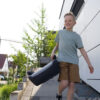 Osann Junior Isofix i-Size auto paliktnis ar jostu Gurtfix bērniem 126-150cm krāsa Universe Grey