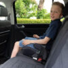Osann Junior Isofix i-Size auto paliktnis ar jostu Gurtfix bērniem 126-150cm krāsa Universe Grey