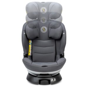 STM Niki Kid autokrēsliņš 76-150 cm krāsa Asphalt