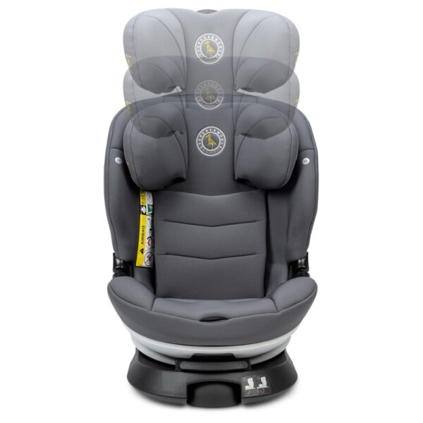 Autokreslini.lv | Niki Kid autokrēsliņš 76-150 cm krāsa Asphalt bilde #29